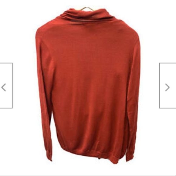 Maglia Womens Open Front Red Cardigan - Picture 2 of 4